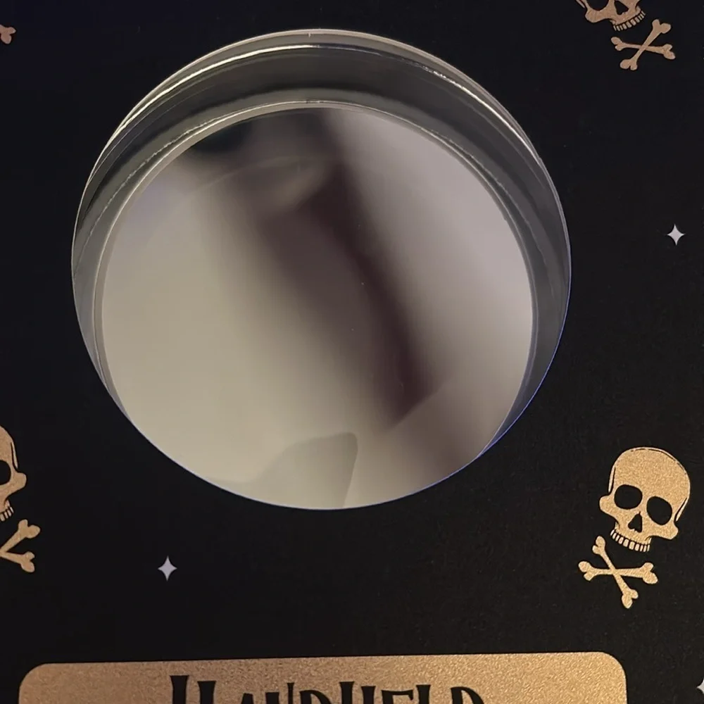 New Halloween skull handheld bling mirror💀☠️💀☠️💎💎💎